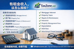 Rental property tax deduction guide for landlords by TaxZone.net